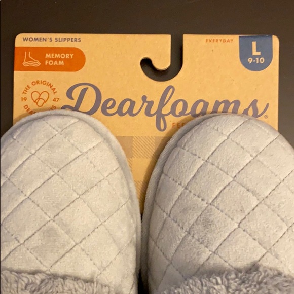 Dearforms Memory Foam Slippers - New With Tags - Picture 3 of 7